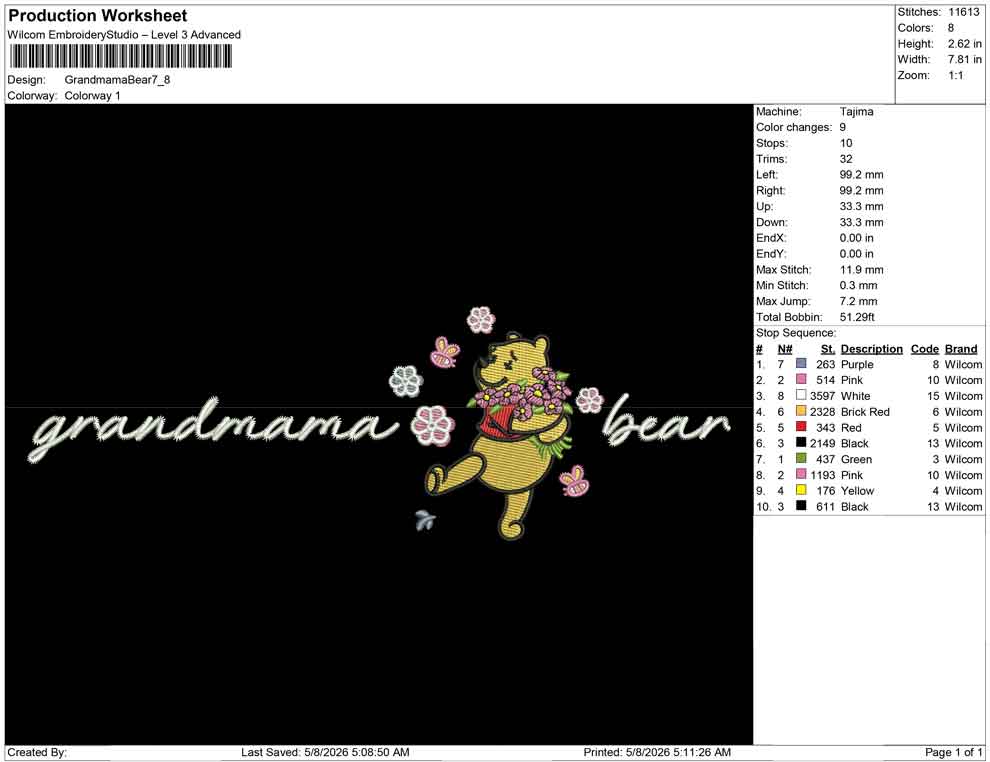 Grandmama Bear