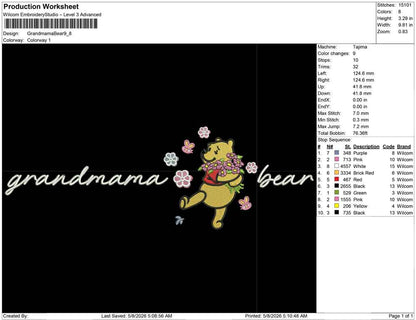 Grandmama Bear