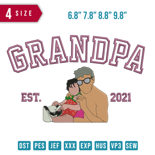 Grandpa Applique B