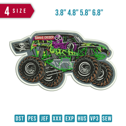 Grave Car Toy Patch