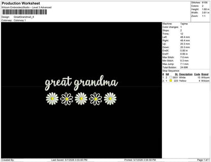 Great Grandma