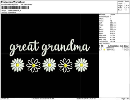 Great Grandma