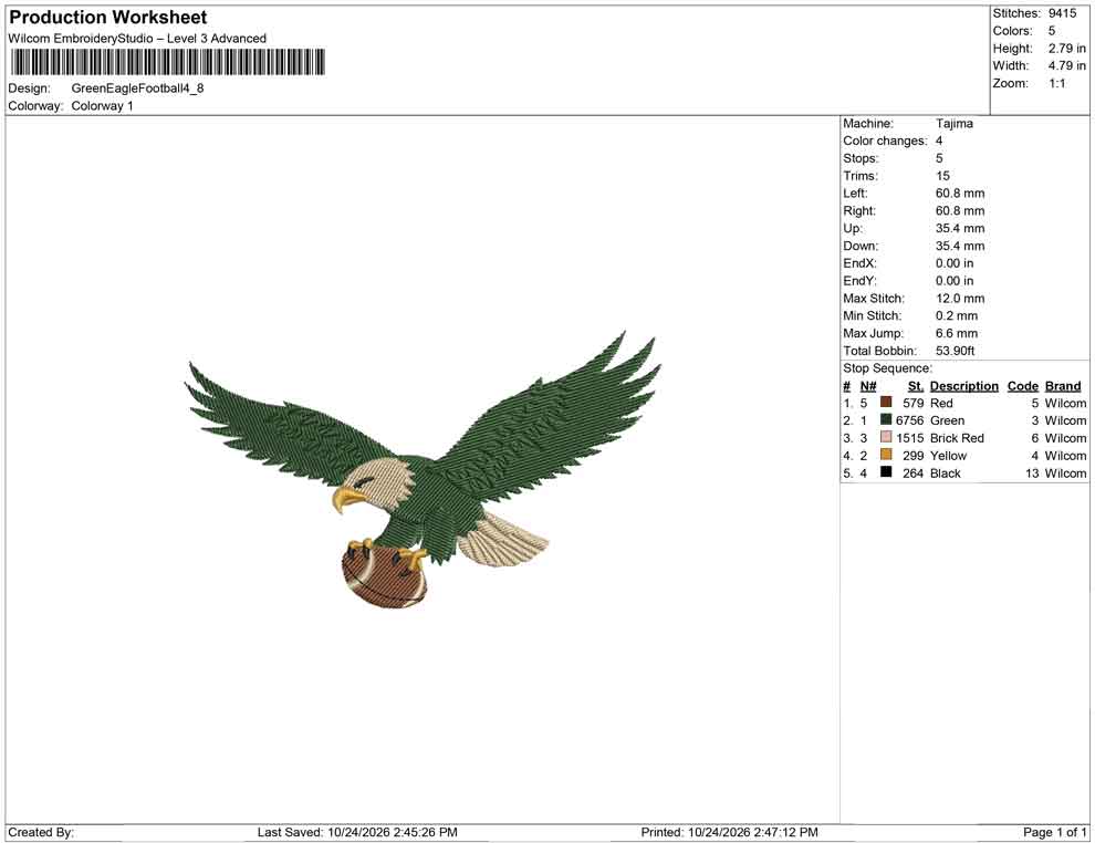Green Eagle Football