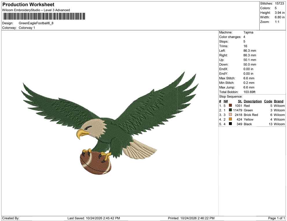 Green Eagle Football