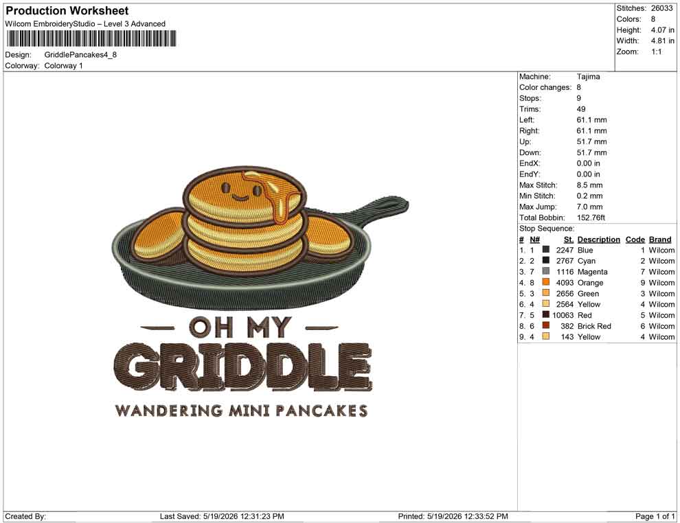 Griddle Pancakes