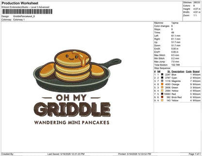 Griddle Pancakes