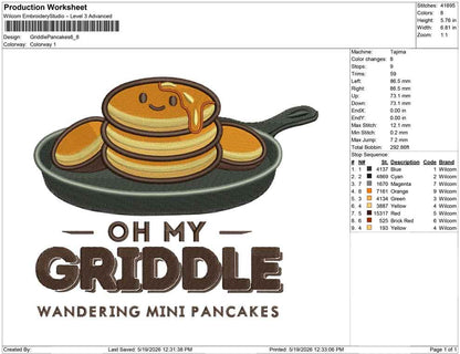 Griddle Pancakes