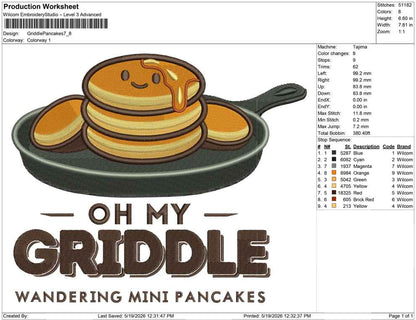 Griddle Pancakes