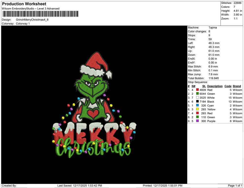 Grinch Merry Christmas