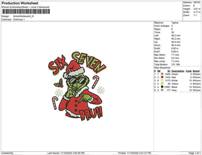Grinch Six Seven