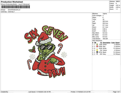Grinch Six Seven