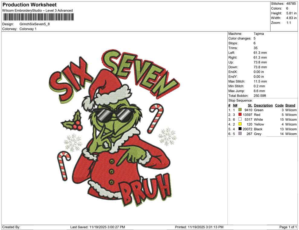 Grinch Six Seven