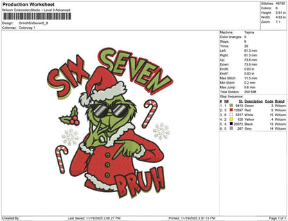 Grinch Six Seven