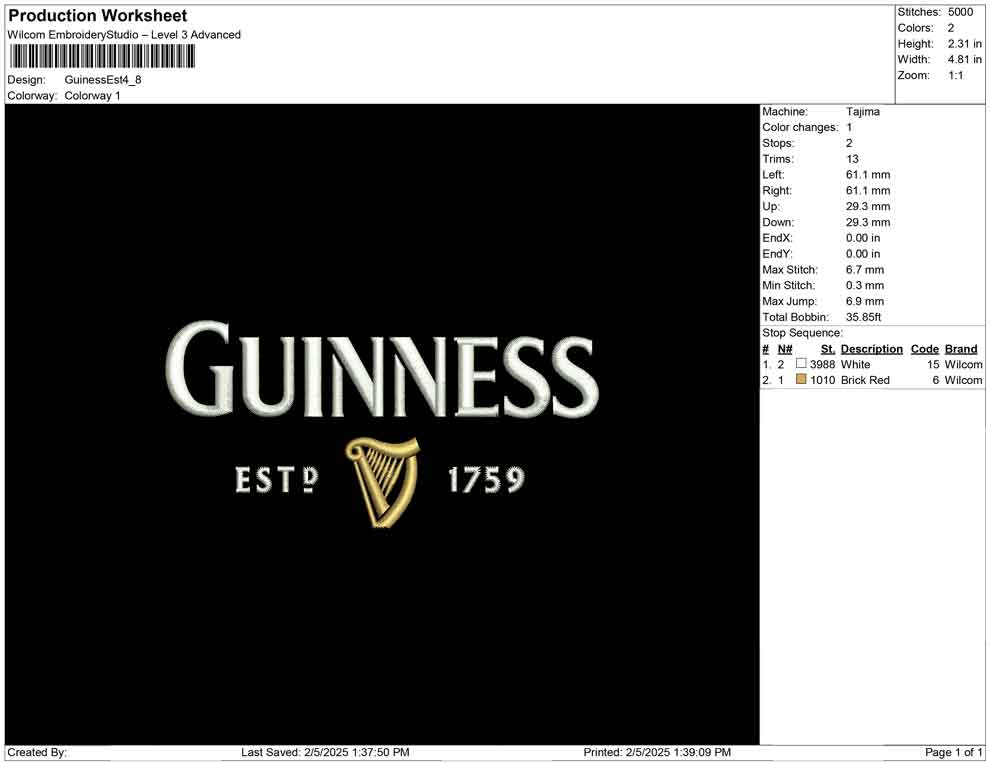 Guiness Est