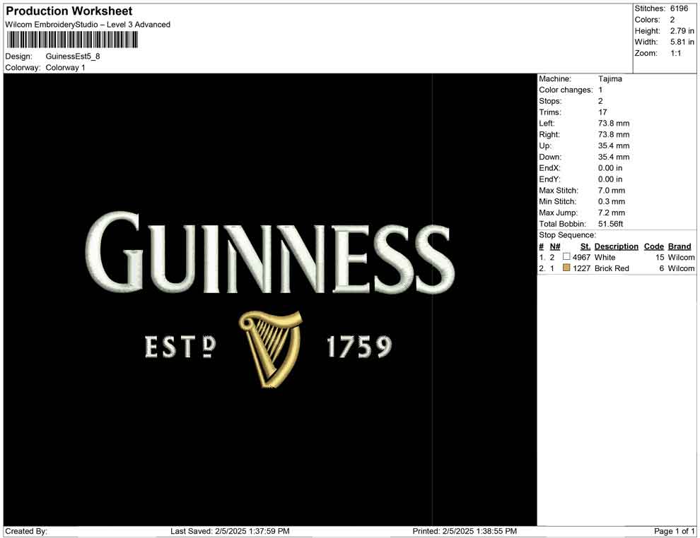 Guiness Est