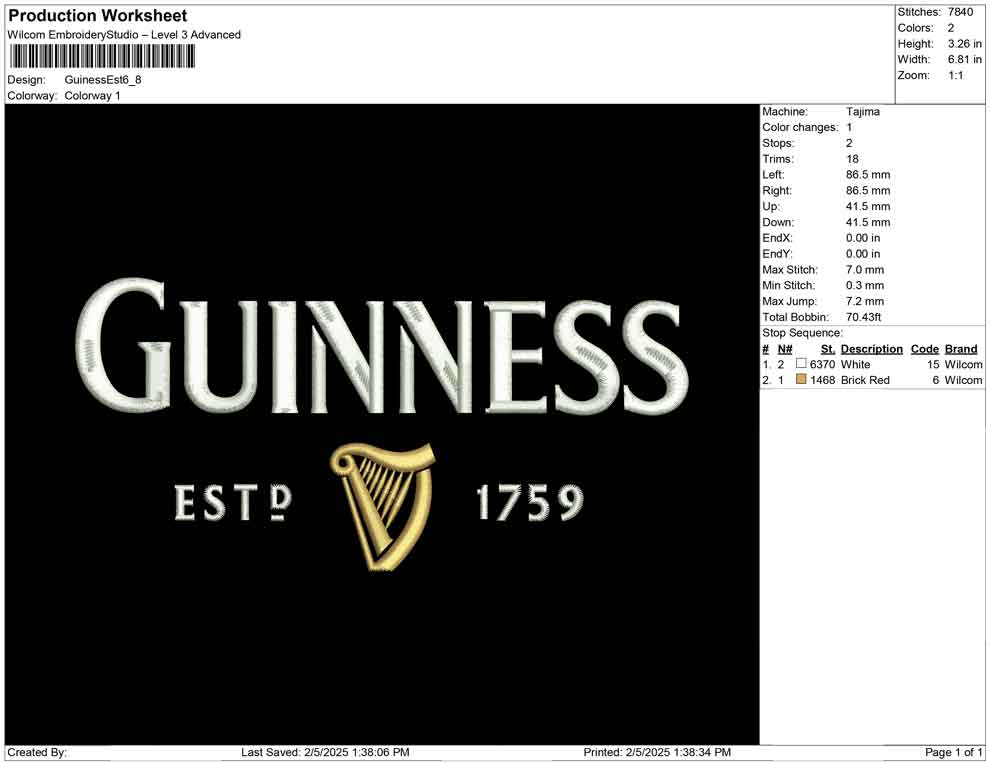 Guiness Est