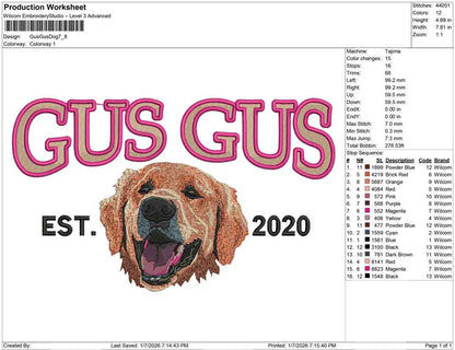 Gus Gus Dog