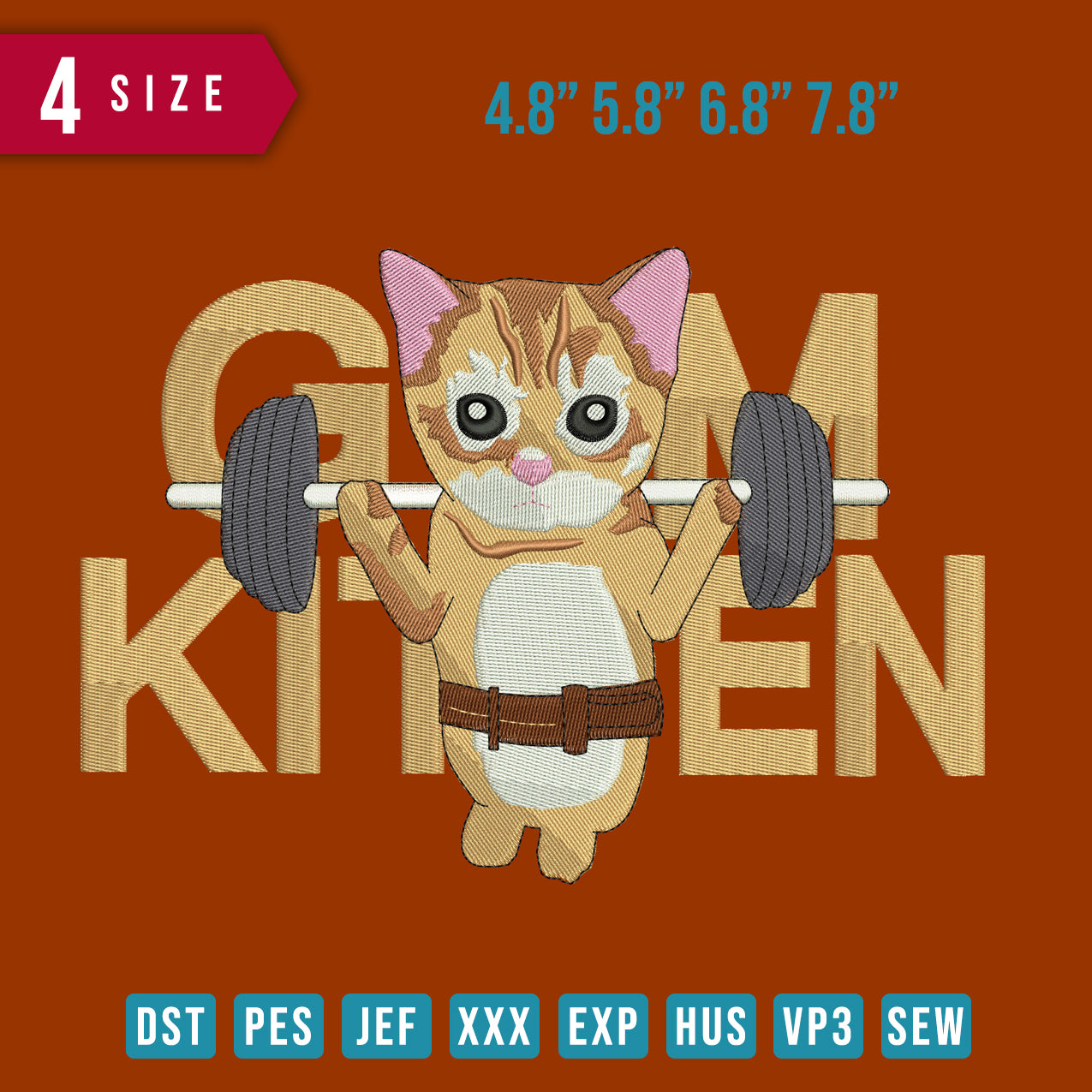 Gym Kitten Boy