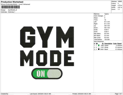 Gym Mode