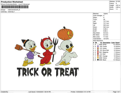 Halloween Duck