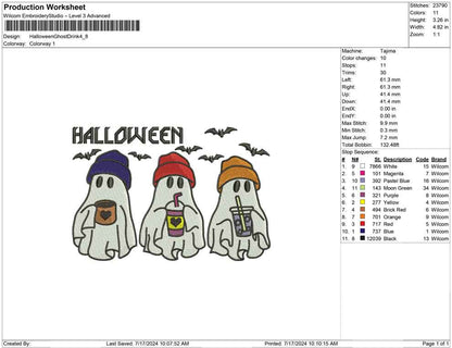 Halloween Ghost Drink