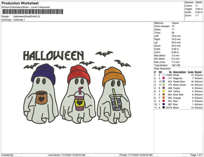Halloween Ghost Drink