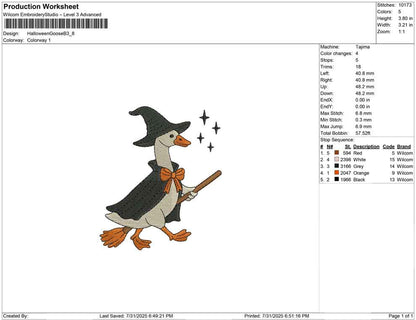 Halloween Goose B