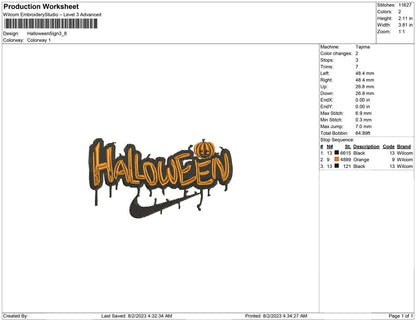 halloween Sign