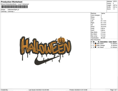halloween Sign