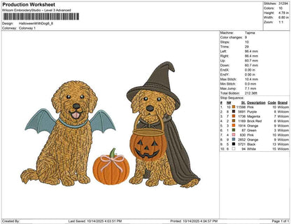 Halloween With Dog