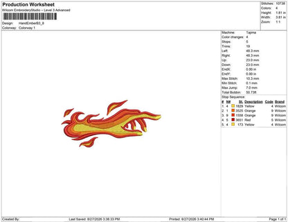 Hand Ember B