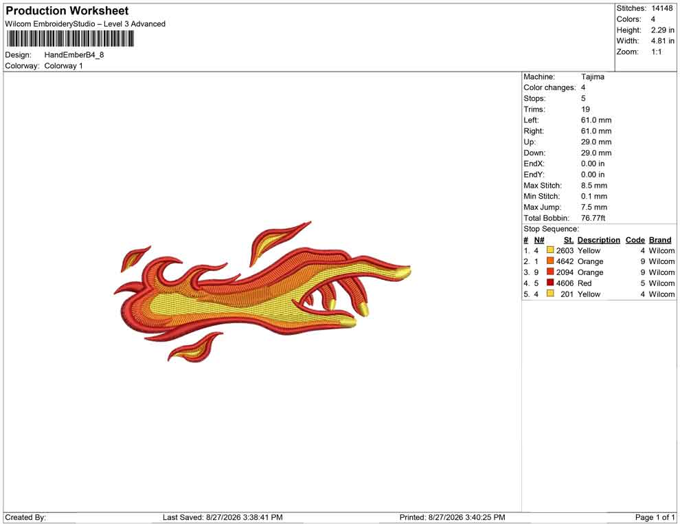 Hand Ember B