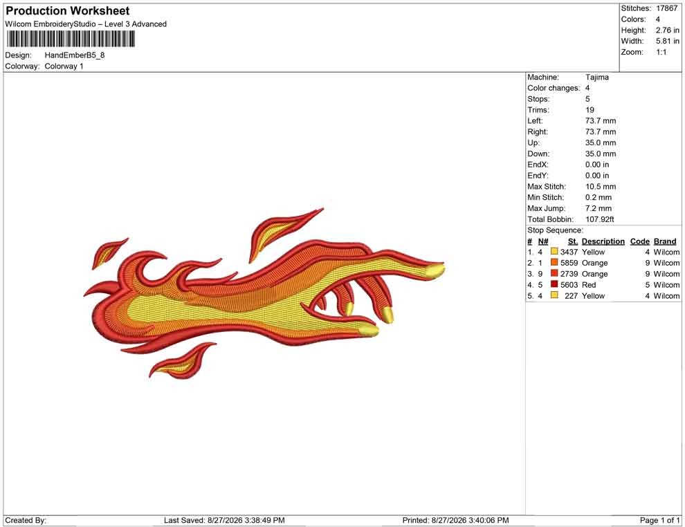 Hand Ember B