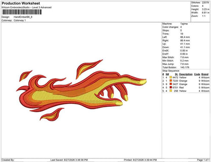 Hand Ember B