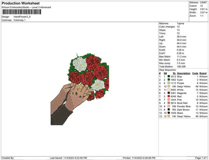 Hand Flower