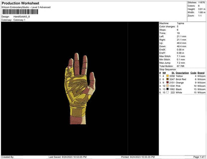 Hand Gold A