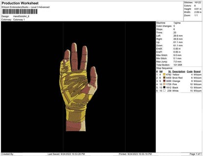 Hand Gold A