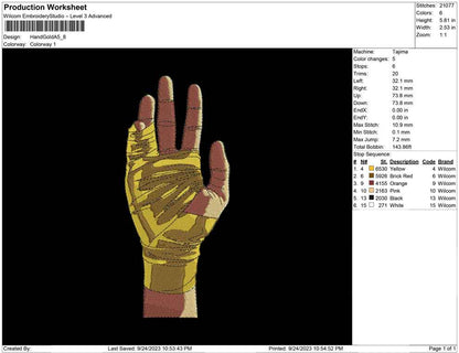 Hand Gold A