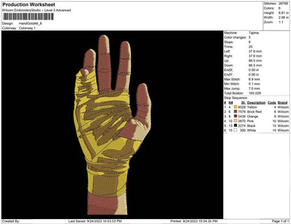 Hand Gold A