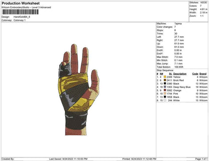 Hand Gold B