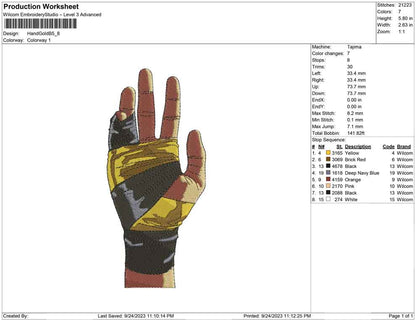 Hand Gold B