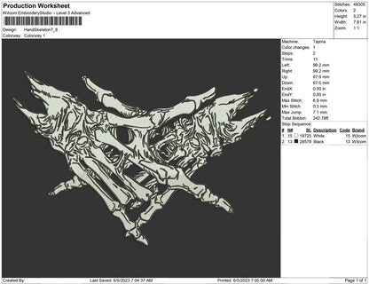 Hand Skeleton