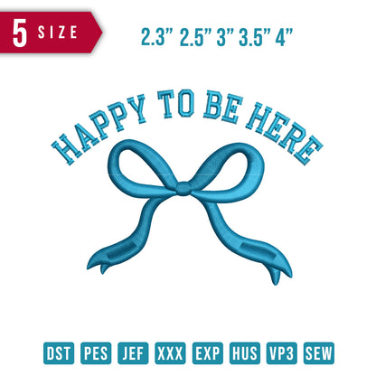 Happy Bow 3D Puff