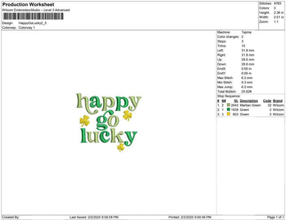 Happy Go Lucky