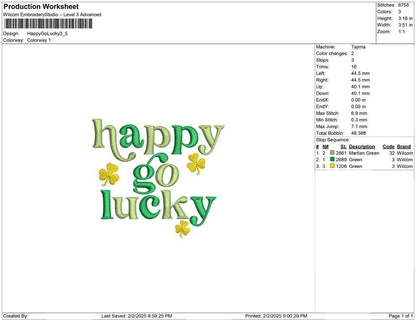 Happy Go Lucky
