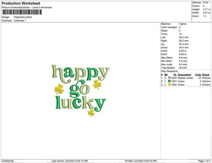 Happy Go Lucky