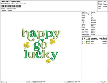 Happy Go Lucky
