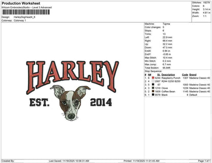 Harley Dog Head