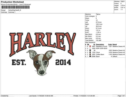 Harley Dog Head