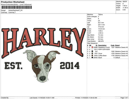Harley Dog Head